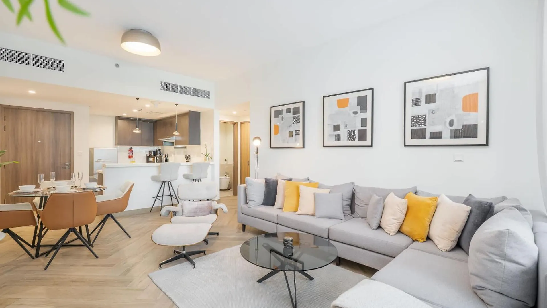 Spacious 1 Bed In Za'Abeel Sleeps 2 With Balcony دبي 0*,